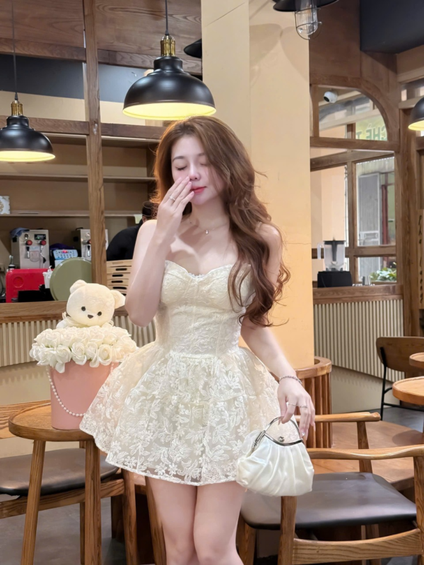 Váy Ren Ngắn3