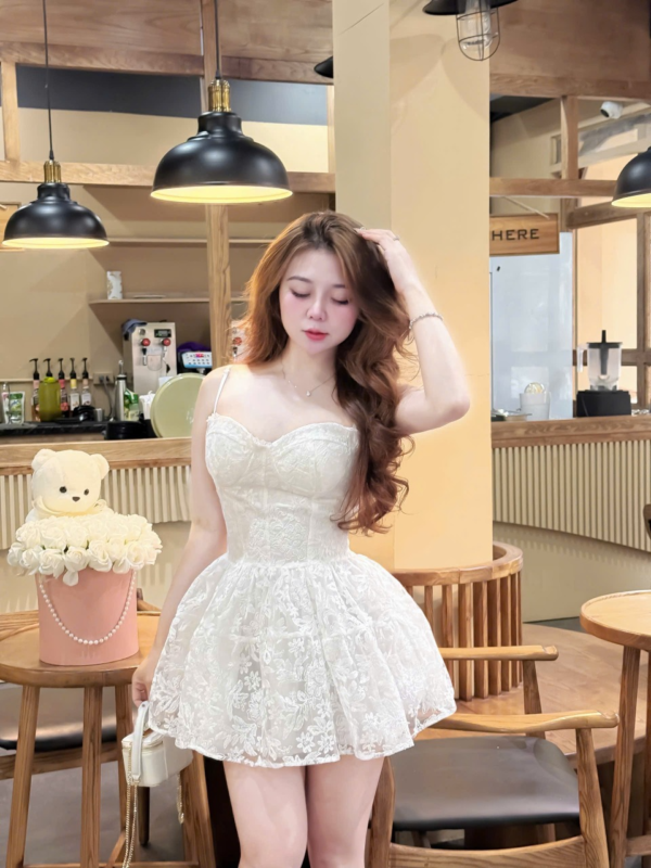 Váy Ren Ngắn2