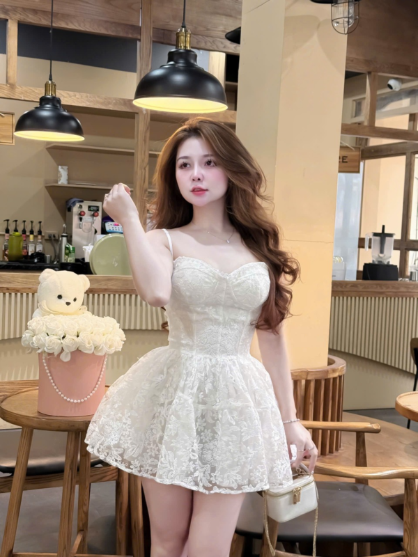 Váy Ren Ngắn1