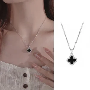 Dây Chuyền Mặt Cỏ Bốn Lá